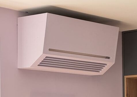 airco woonkamer wegwerken