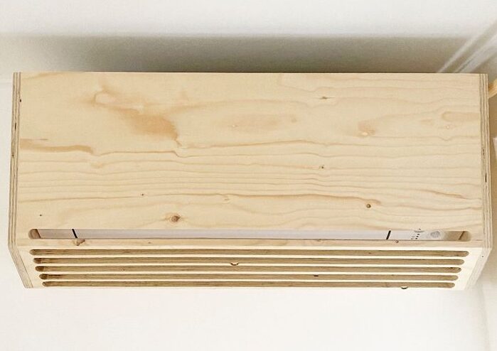 airco woonkamer wegwerken