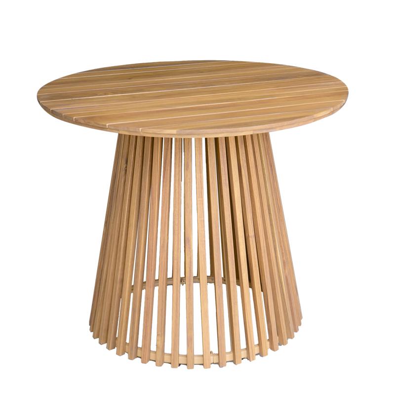 Action Ronde Design Tuintafel in gebruik